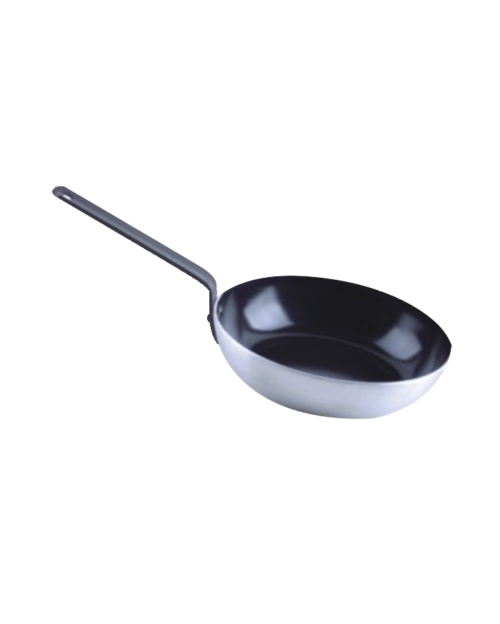 Do I need to ensure the bottom is stable when using a fry pan with induction?